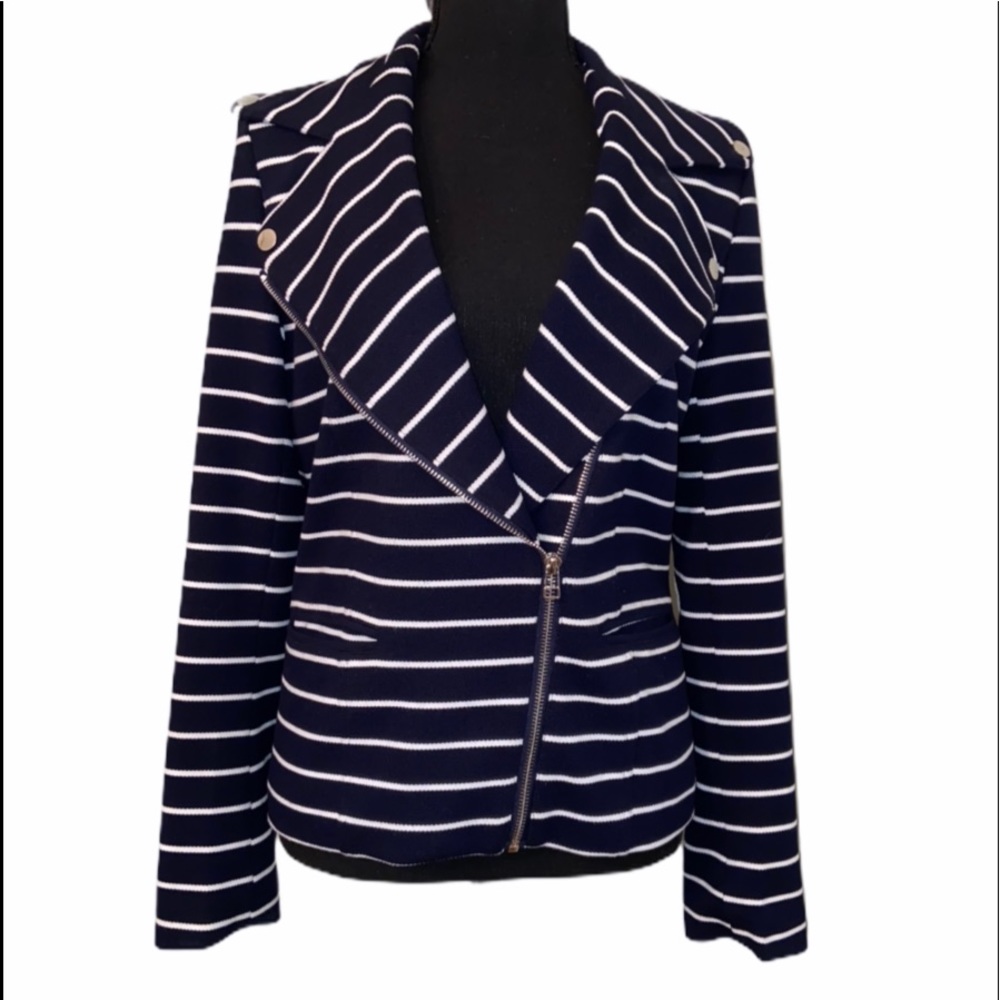 Bagatelle Nautical Motto Jacket Size Medium
